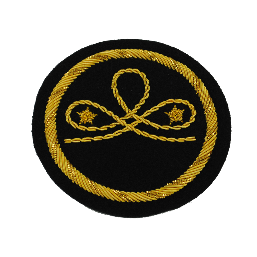 Vice Commodore (2 Gold Stars) Blazer Patch - WITH Pins - Lighthouse Uniform